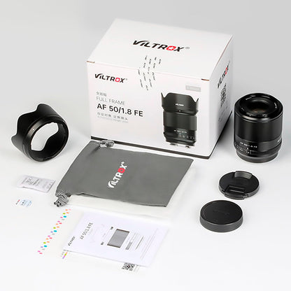 Viltrox Full Frame . For Sony- E Mount .Auto Focus .50mm F1.8