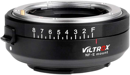 Viltrox Manual Focus 0.71* Nikon F-Mount Lens to Sony-E Mount Cameras