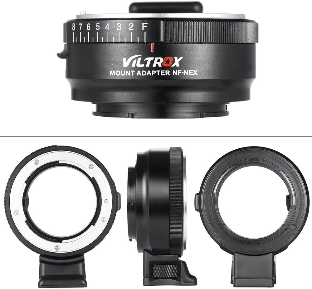 Viltrox Manual Focus Nikon G/F/AI/S/D Lens to Sony E Mount Cameras