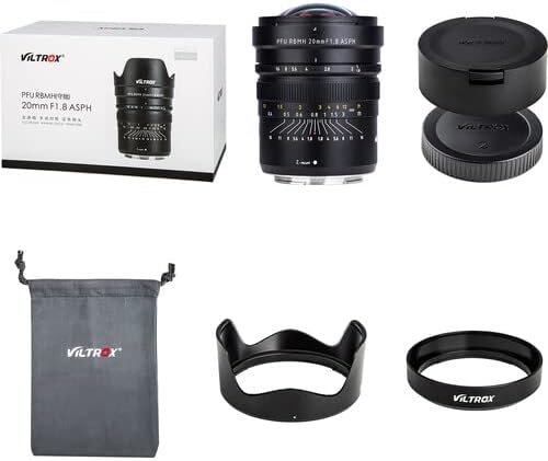 Viltrox Nikon Z Mount Lenses , Full Frame Maunal Focus , 20mm F1.8 Cinema lens