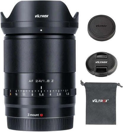 Viltrox Nikon Z Mount Lenses , Full Frame , Auto Focus , 24mm F1.8