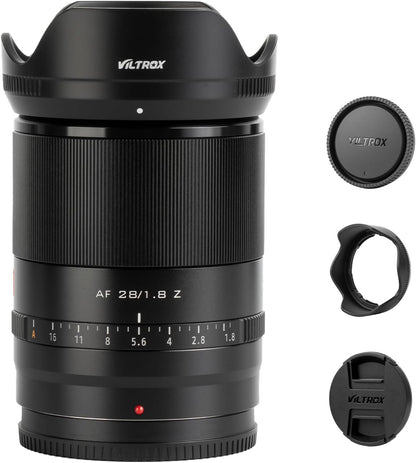 Viltrox Nikon Z Mount Lenses , Full Frame , Auto Focus , 28mm F1.8