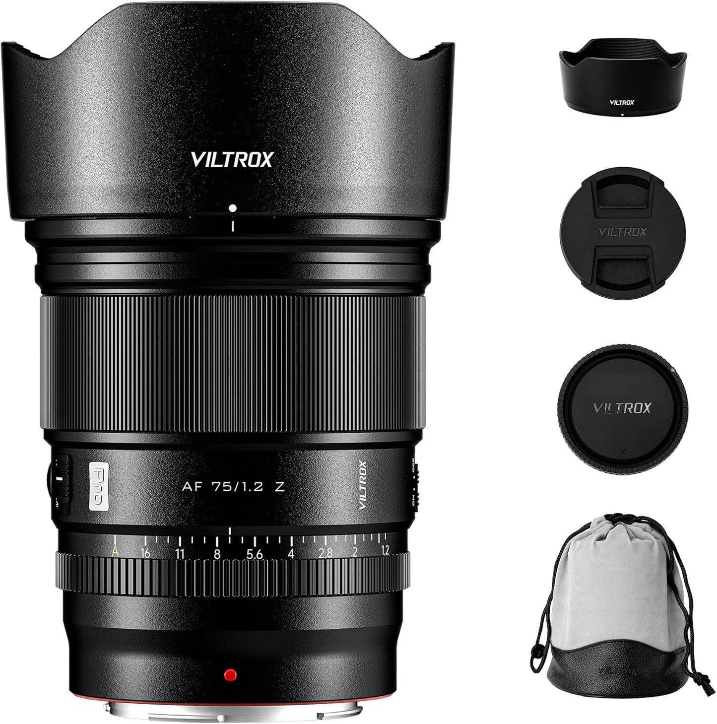 Viltrox Nikon Z Mount Lenses , Full Frame , Auto Focus , 75mm F1.2