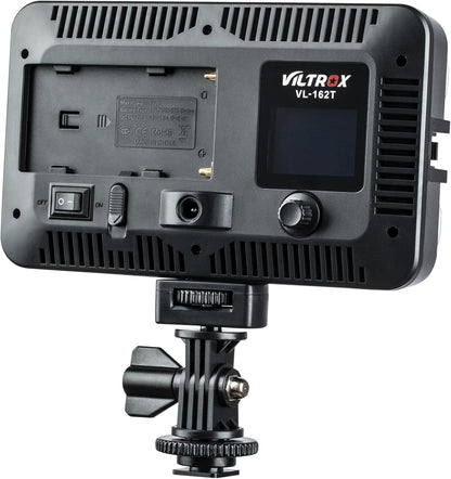 Viltrox VL-162T CRI95+ LED Video Light, Portable Camera Photo Light Panel