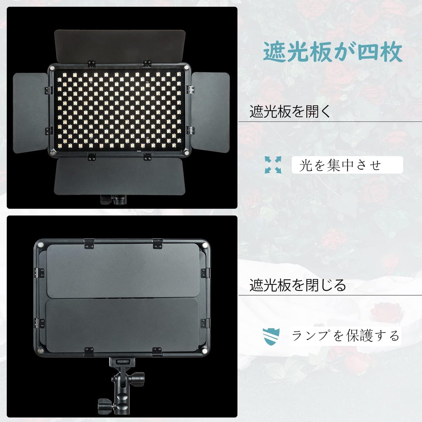 Viltrox VL-S192T Video LED Light Panel (45W) 3300K-5600K CRI 95+ (3 pack kit)