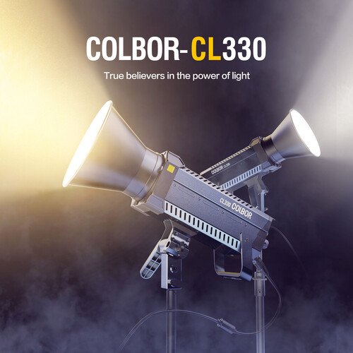 COLBOR 330W Bi-Color COB LED Video Light