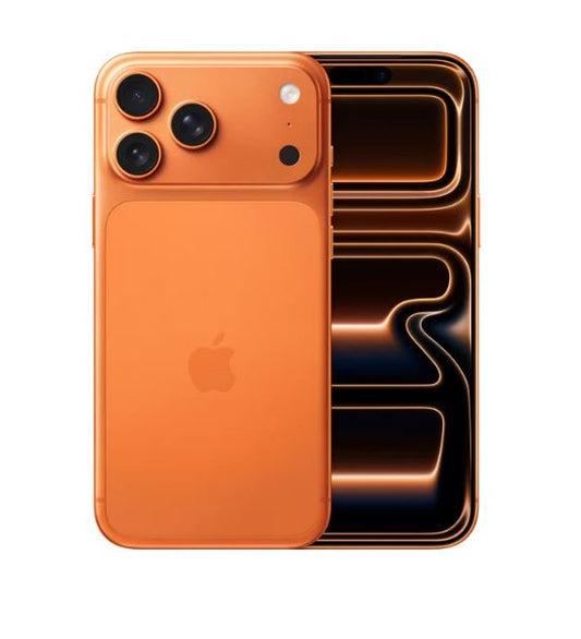 Apple iPhone 17 Pro – FaceTime unpaid tax orange