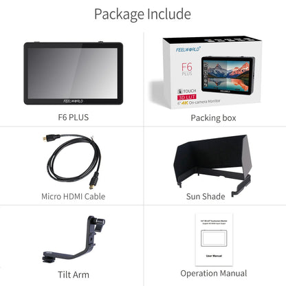 FeelWorld F6 Plus 4K HDMI Monitor