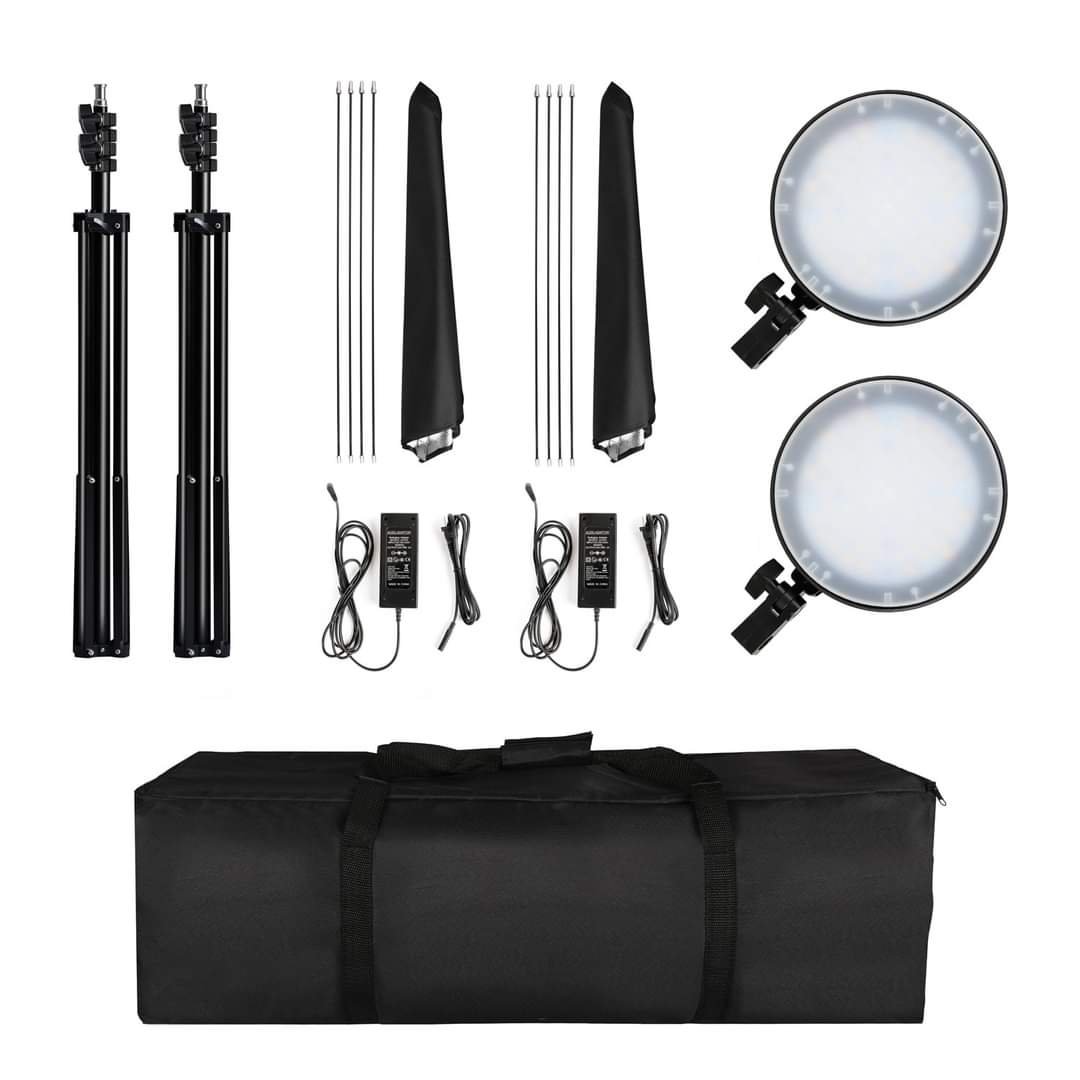 General Kit2pc With Soft Box Led 2x100w
