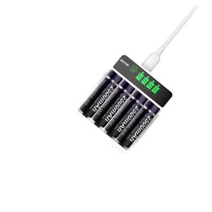 Beston C9026L Fast Charging Charger with LCD Display 4 AA 2500mAh 1.2 Ni-MH