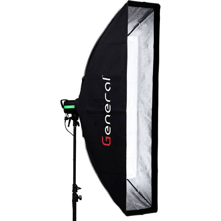 General Strip Softbox 35x160CM with grid and Bowens