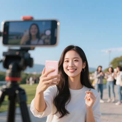 Synco XView M4 Selfie Monitor Screen for Phone Vlogging – Black