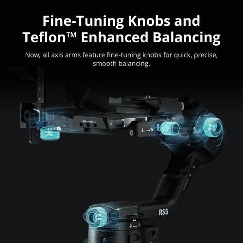 DJI RS 5 Gimbal Combo Kit with AI Tracking Module & Briefcase Handle