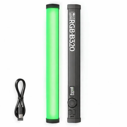 Sidande RGB B320 Handheld 32CM RGB LED Video Light with Bluetooth Control