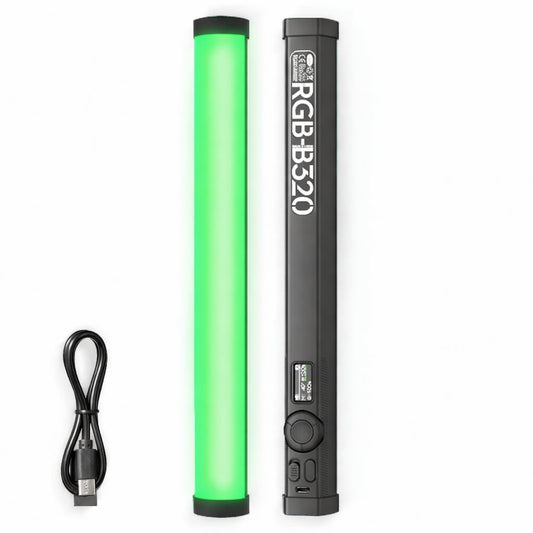 Sidande RGB B320 Handheld 32CM RGB LED Video Light with Bluetooth Control
