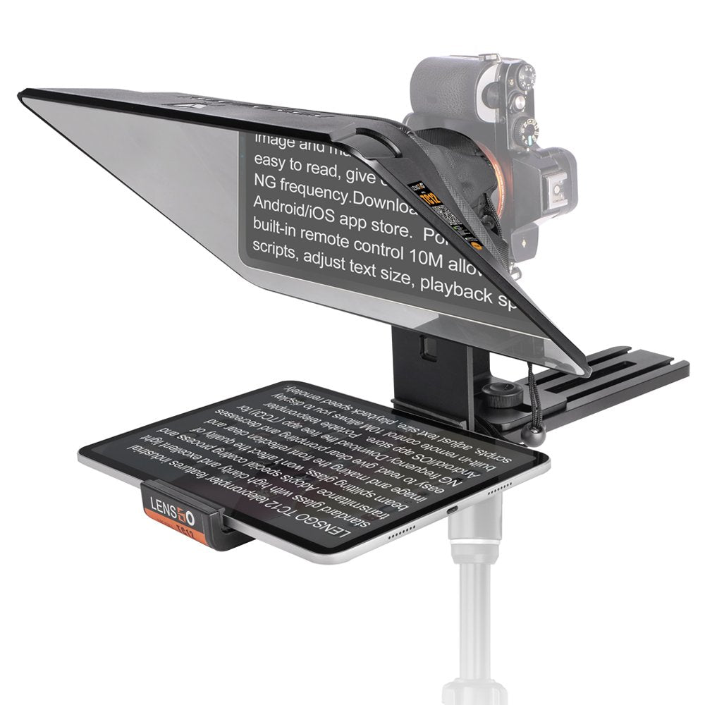 LENSGO TC12 Portable Teleprompter 12.9″LENSGO TC12 Portable Teleprompter 12.9″