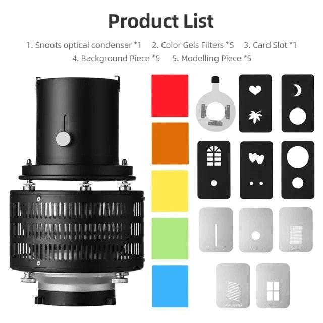 General DF-10 Bowens Mount Optical Snoot