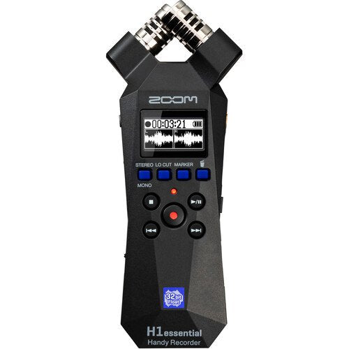 Zoom H1essential 2-Track 32-Bit Float Portable Audio RecordeR