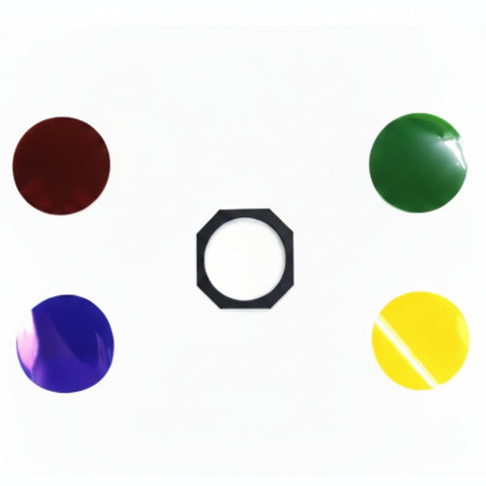 NamTu NT-100 Studio Optical Condenser – 20 Gobos & 4 Color Gels