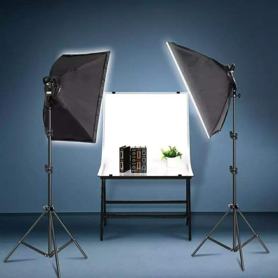 General Kit2pc With Soft Box Led 2x100w