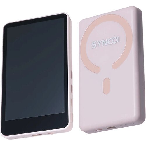 Synco XView M4 Selfie Monitor Screen for Phone Vlogging – Pink