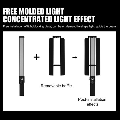 ZSYB RGB Led Light Stick 30W YB-300R (Black)