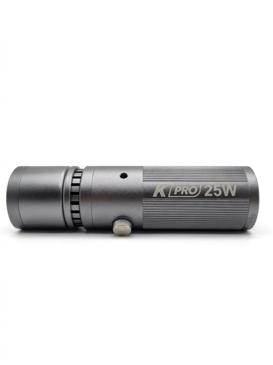 KPro 25W LED Spotlight – 4-Color Lighting Modes Compact Studio Light