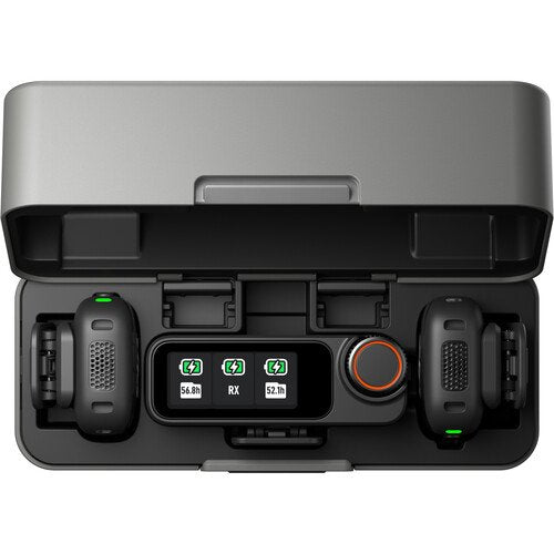 DJI Mic 3 2-Person Compact Wireless Microphone System/Recorder for Camera & Smartphone