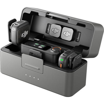 DJI Mic 3 2-Person Compact Wireless Microphone System/Recorder for Camera & Smartphone