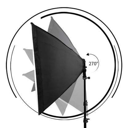 General Kit2pc 5 in 1 Light Lamp Photo Studio Softbox kit