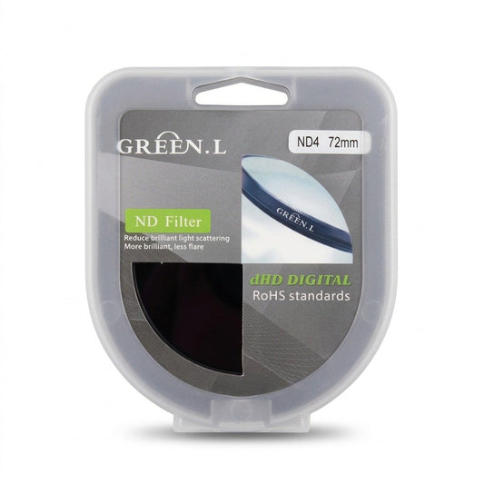 Green.L ND4 72mm – Neutral Density Filter