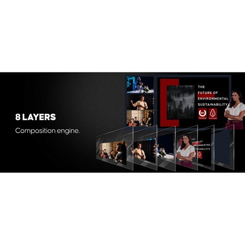 OSEE GoStream Duet 8 ISO 8-Channel Live Stream Switcher