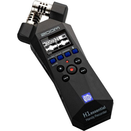 Zoom H1essential 2-Track 32-Bit Float Portable Audio RecordeR