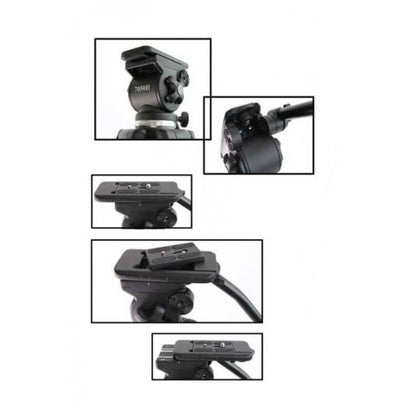 E-Image EL7050 Professional Compact Tripod with 1.8m Fluid Head