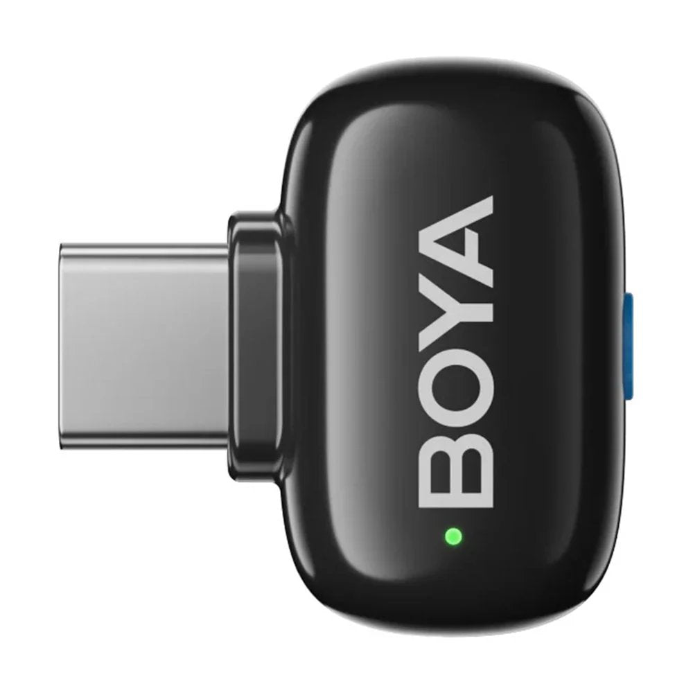 BOYA Mini-12 Tiny Wireless Microphone System Combo Edition (2.4 GHz, Black)