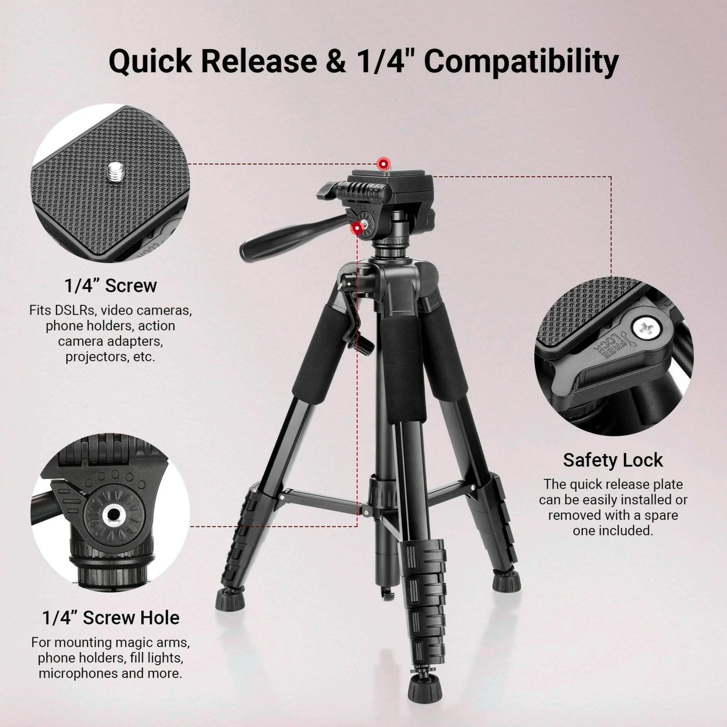 FX Studio T180 Camera Tripod
