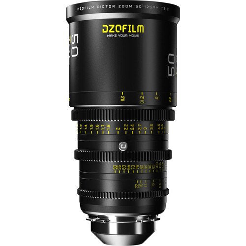 DZOFilm Pictor 20-55mm and 50-125mm T2.8 Super35 Zoom Lens Bundle (PL Mount and EF Mount, Black)