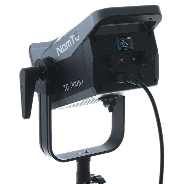 NamTu TC-300Bi 330W Bi-Color LED Video Light 2700K-6500K, CRI 97 (Gray)