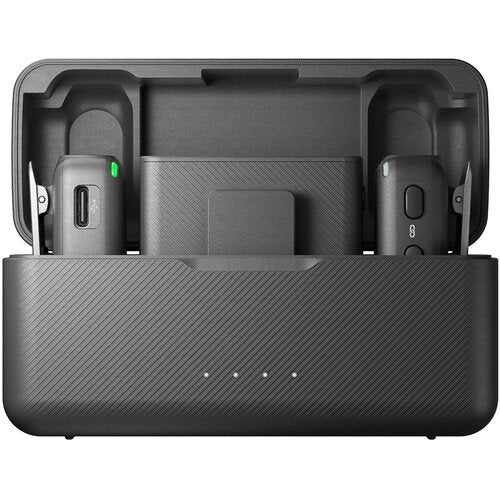 DJI Mic Version 1/2-Person Compact Digital Wireless Microphone System/Recorder for Camera & Smartphone (2.4 GHz)