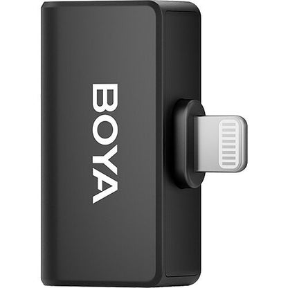 BOYA OMIC-D 2-Person Wireless Microphone System with Lightning Connector for iOS Devices (Black)