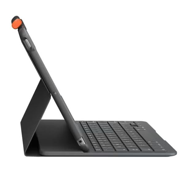 iPad (10th generation) Keyboard Case | Slim Folio with integrated wireless keyboard, Arabic Layout Graphite