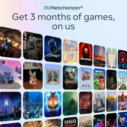 Meta Quest 3S 128GB - 3-Month Trial of Meta Quest+ Included — All-in-One Headset