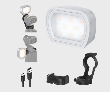 NEEWER BASICS M21 Magnetic Auxiliary Light For DJI OSMO Pocket 3